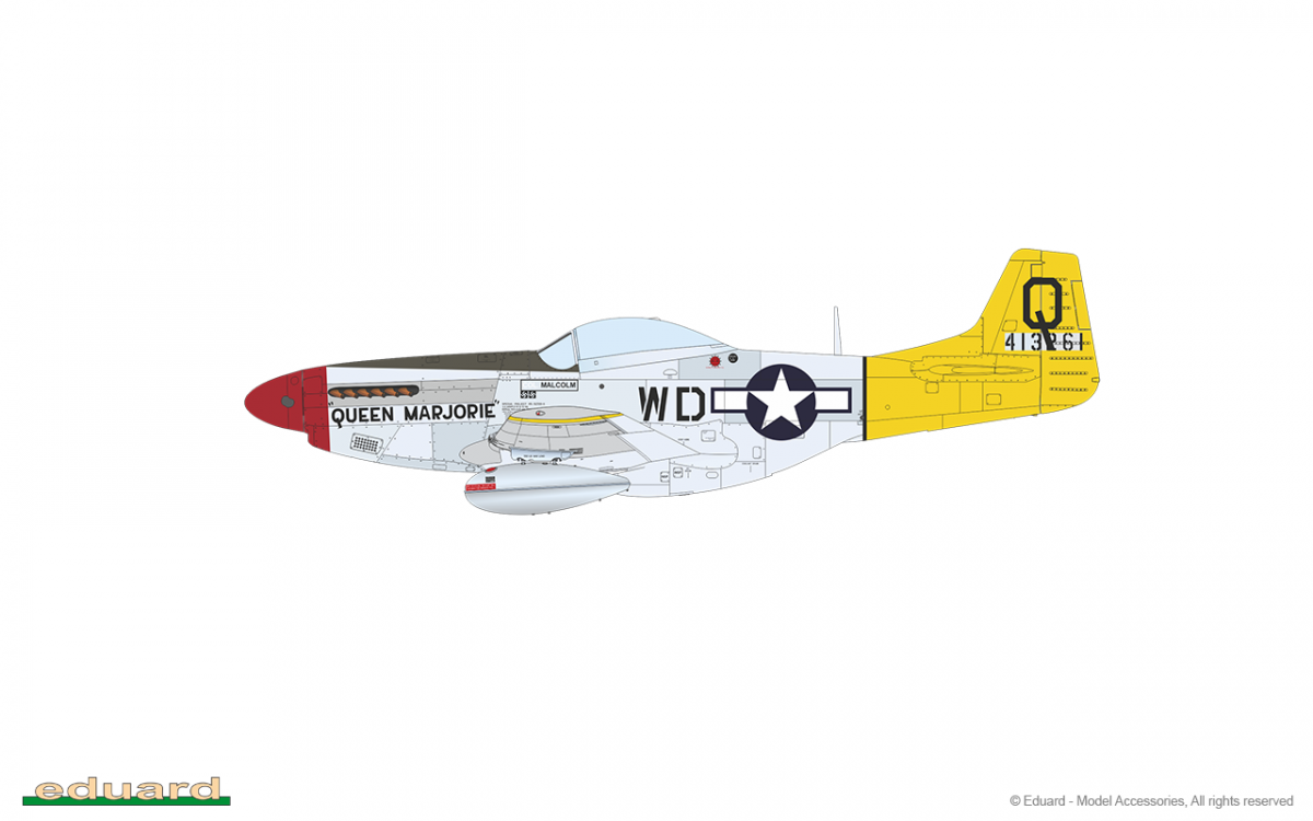Eduard 11159 RED TAILS &amp;amp; Co. COMBO DOUBLE 1/48 – immagine 17