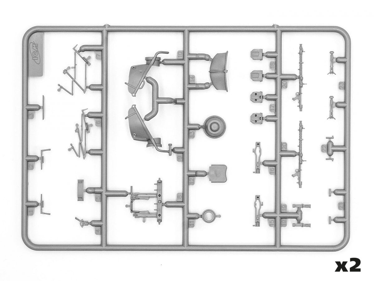 ICM DS3526 Véhicules antiaériens automoteurs de la Wehrmacht 1/35 – image 17