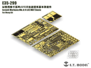 ET modèle E35-299 Israël Merkava Mk.4/4 LIC MBT Basic pour Meng 1/35