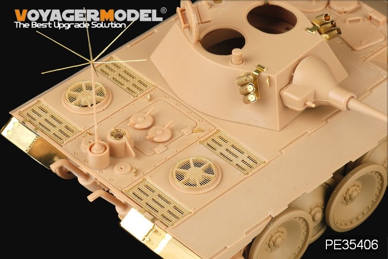 Maquette Voyager PE35406, char allemand VK1602 Leopard de la Seconde Guerre mondiale pour Hobby Boss 82460, échelle 1/35 – immagine 2
