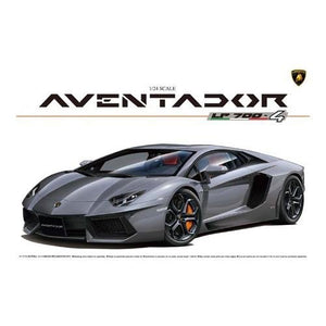 Aoshima 00142 LAMBORGHINI AVENTADOR LP700-4 DÉTAIL DU MOTEUR 1/24
