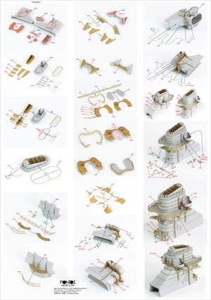 Pontos 35022F1 BISMARCK 1941 Kit de détails (1/350) – image 3
