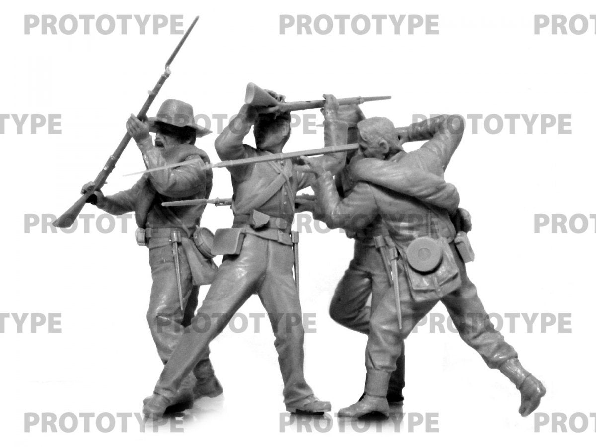ICM 35024 Infanterie confédérée de la guerre de Sécession américaine, échelle 1/35 – immagine 3