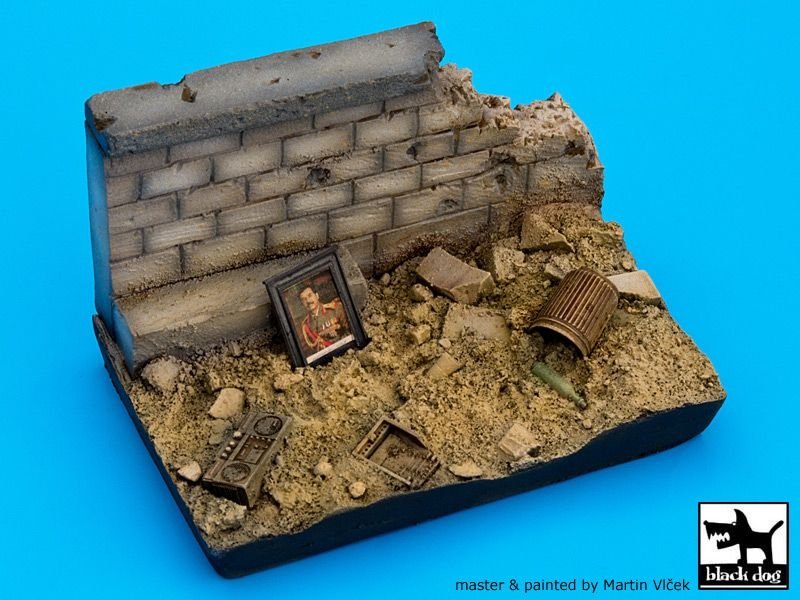 Socle de rue irakien Black Dog D35004 au 1/35  – image 3