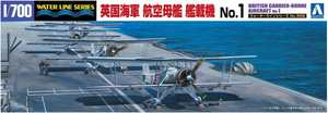 Aoshima 05942 Avions embarqués britanniques 8 x Swordfish 1/700