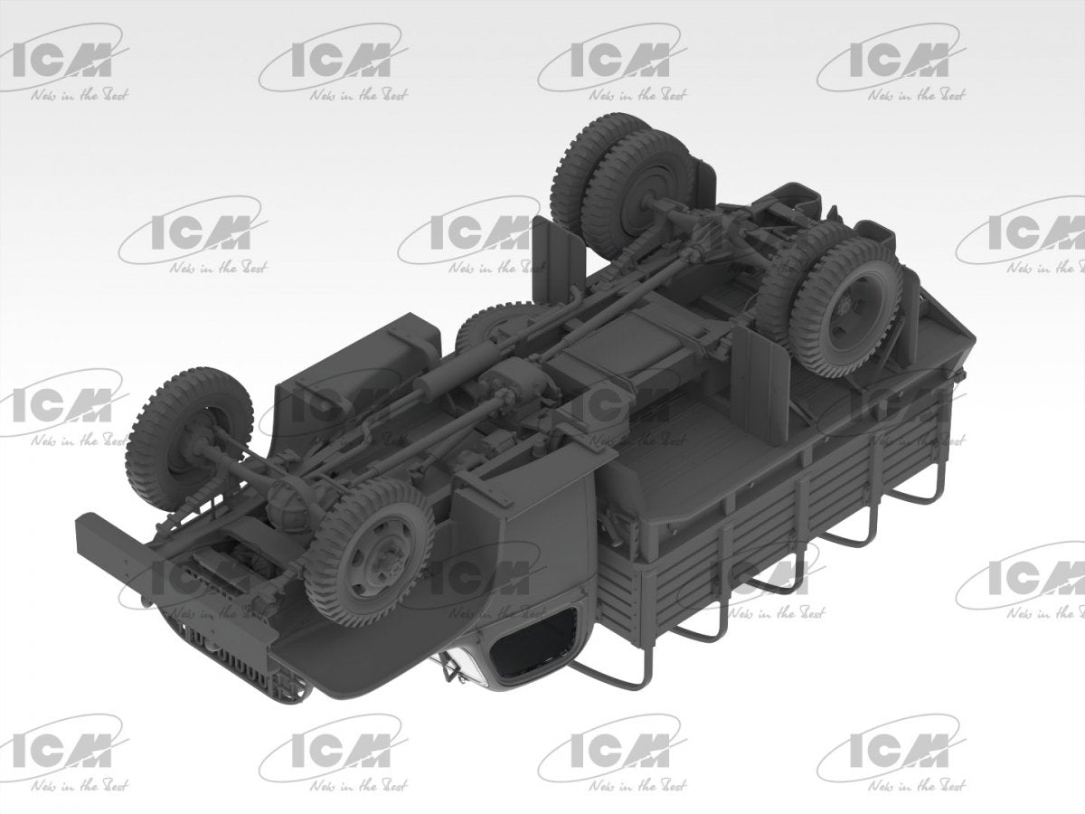 Camion de l&amp;#39;armée de la Seconde Guerre mondiale ICM 35593 G7107, échelle 1/35 – immagine 7