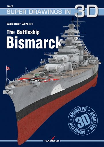 Kagero 16028 Le cuirassé Bismarck EN