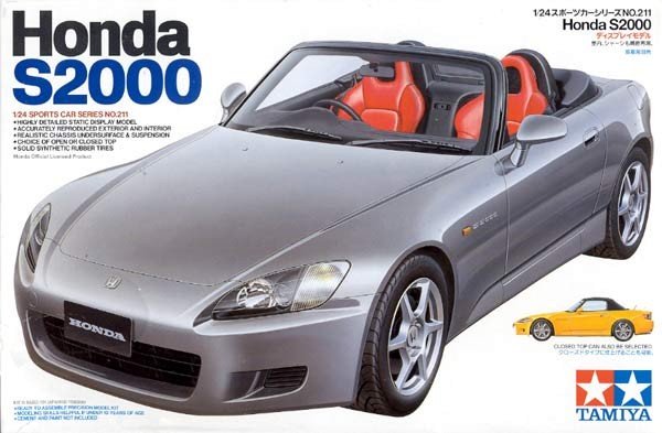 Tamiya- Honda S2000, 24211, 1/24