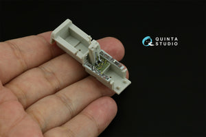 Intérieur imprimé en 3D et coloré sur papier décalcomanie Quinta Studio QD72136 Mitsubishi F-1 (Hasegawa) 1/72 – image 11