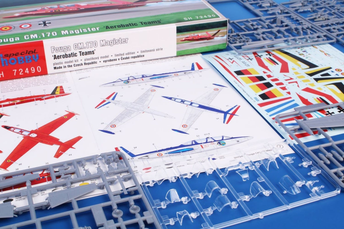 Special Hobby 72490 Fouga CM.170 Magister Équipes de voltige aérienne 1/72 – Bild 3