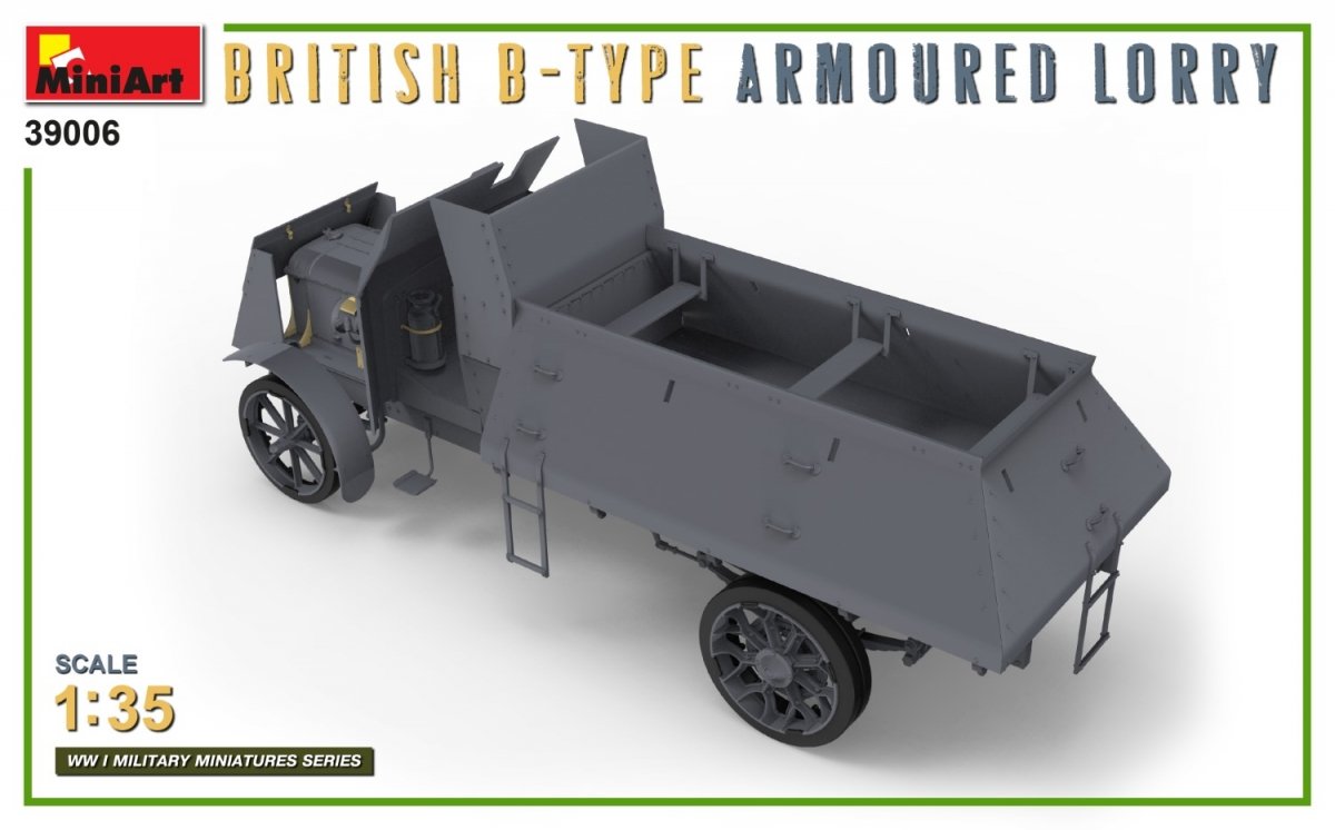 Miniart 39006 CAMION BLINDÉ BRITANNIQUE DE TYPE B 1/35 – Bild 6