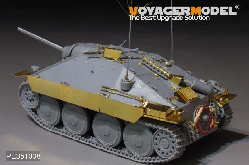 Voyager modèle PE351038A WWII allemand Sd.Kfz.138/2 Hetzer chasseur de chars version moyenne (B ver comprend canon de pistolet) (pour DRAGON 6037 6066 9148) 1/35 – image 2