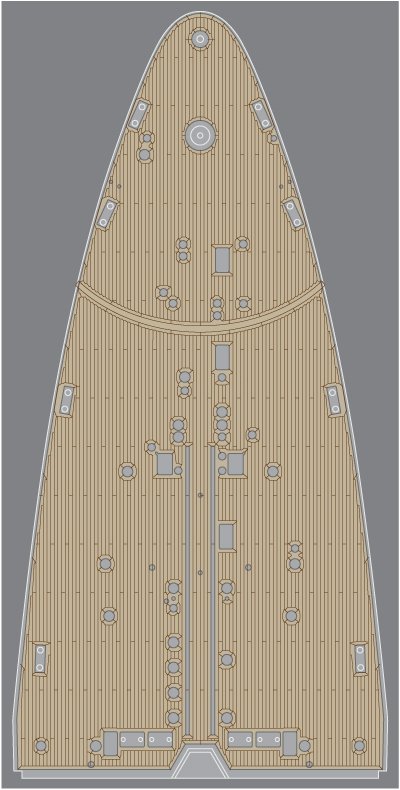 Pontos 35023WD1 RN Roma Coffret de terrasse en bois (1/350)