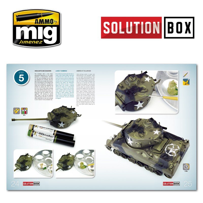 AMMO of Mig Jimenez 6500 WWII AMERICAN ETO SOLUTION BOOK (Multilingual) – image 8