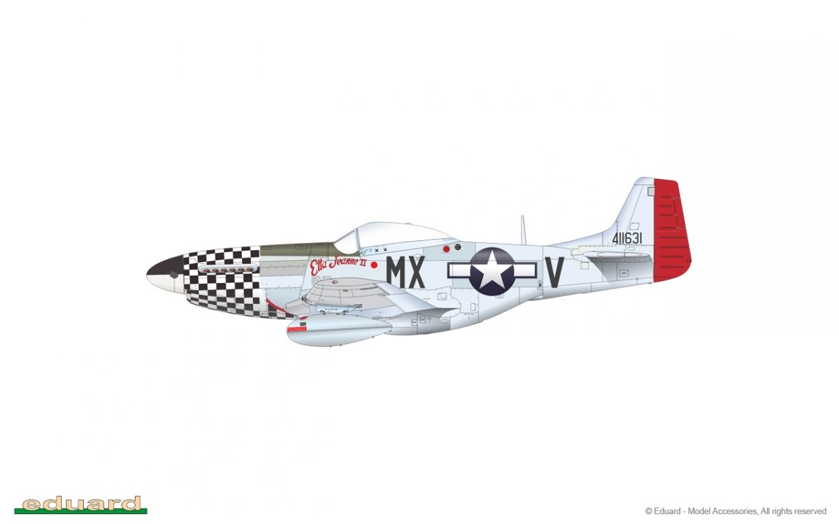 Eduard 82105 P-51K Mustang 1/48  – immagine 9
