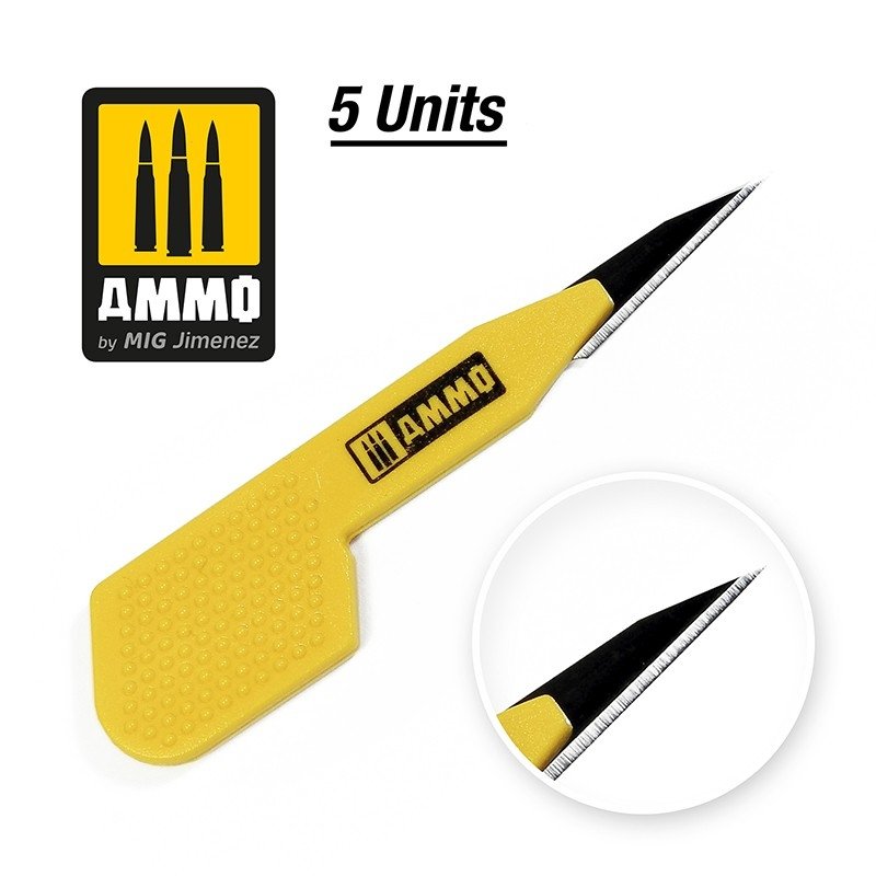 Munitions pour Mig 8685 Precision Blade Straight - 5 pièces