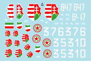 Star Decals 35-942 Soulèvement hongrois de 1956 1/35 – image 2