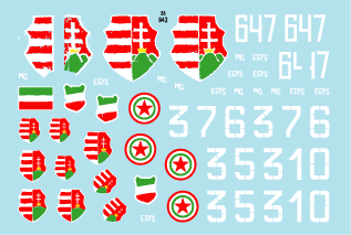 Star Decals 35-942 Soulèvement hongrois de 1956 1/35 – image 2