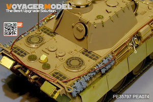Maquette Voyager PE35797 Panther G allemand de la Seconde Guerre mondiale, version de base (pour TAMIYA 35170/35174), échelle 1/35 – immagine 2