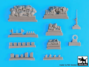 Ensemble d&amp;#39;accessoires Black Dog T72079 M-10 pour maquette UM au 1/72 – image 6