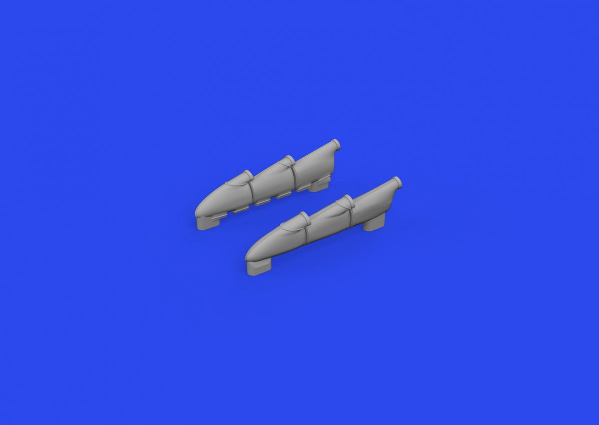 Eduard 648917 Hurricane Mk. II, pot d'échappement arrondi, maquette Arma Hobby 1/48