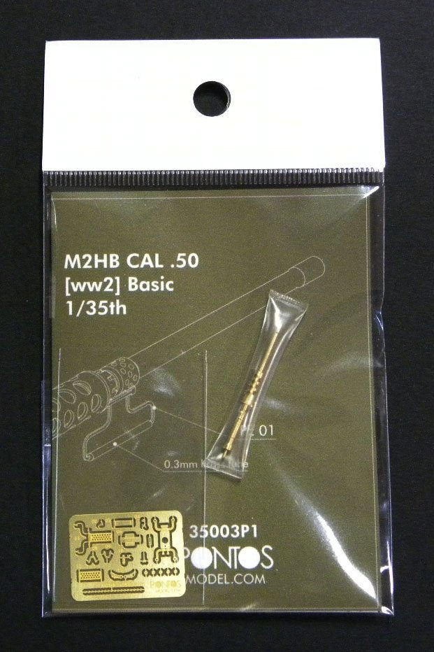 Pontos 35003P1 M2HB Cal.50 (Seconde Guerre mondiale) Basic 1/35