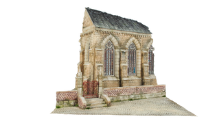 RT-Diorama 35040 Socle de diorama : Cour d&amp;#39;église 1/35 – imagen 3