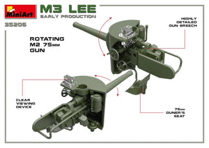 Miniart 35206 M3 Lee première production avec intérieur 1/35 – Bild 9