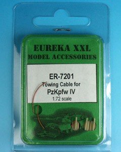 Câble de remorquage Eureka XXL ER-7201 pour PzKpfw-IV 1/72
