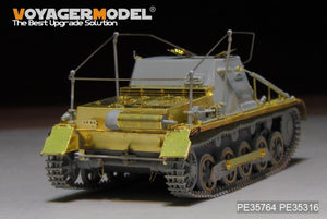 Maquette Voyager PE35764 Char de commandement allemand Pz.Bef.Wg.I (Sd.Kfz. 265) de la Seconde Guerre mondiale, de base, pour DRAGON 6218/6597, échelle 1/35 – image 3