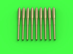 Master SM-700-063 Canons de canon américains Mark 8 de 12 pouces/50 (30,5 cm) (9 pièces) - Alaska (CB-1) et Guam (CB-2) 1/700