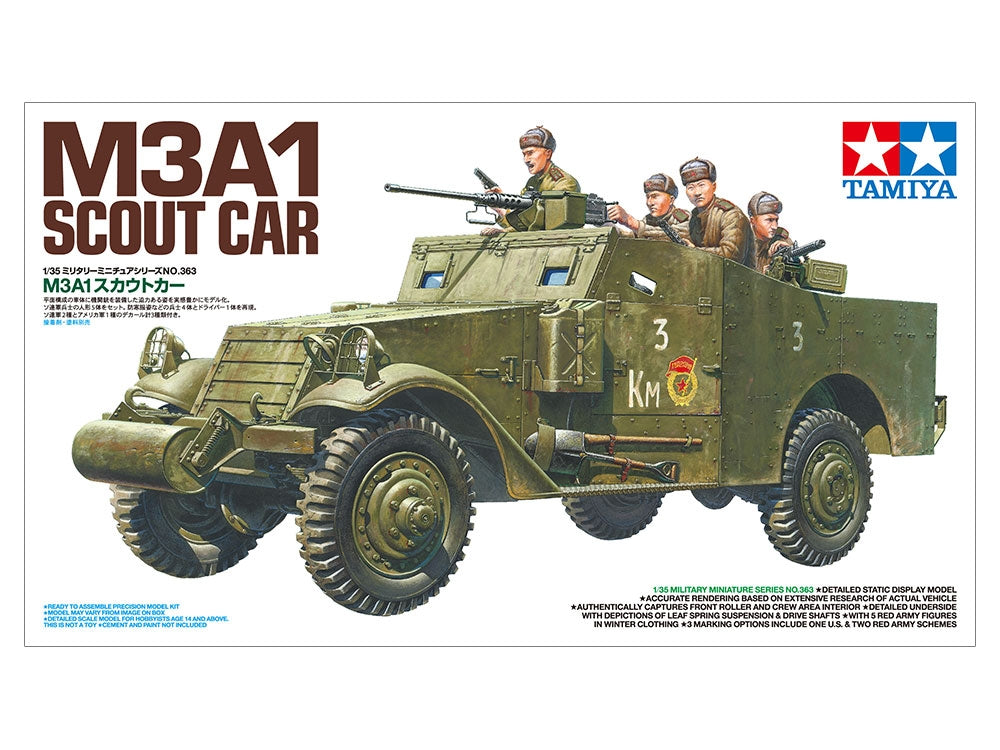 Tamiya 35363 M3A1 Scout Car 1/35 – zdjęcie 2