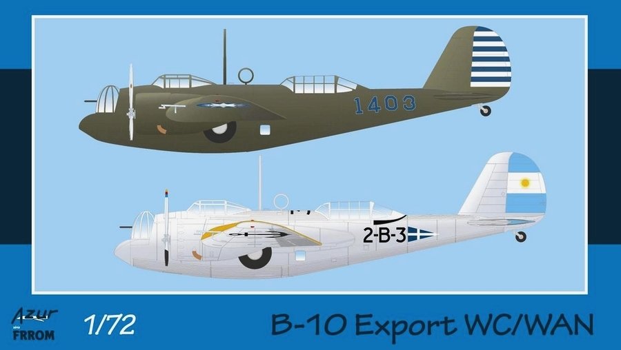 Azur FR0043 B-10 Export WC/WAN 1/72