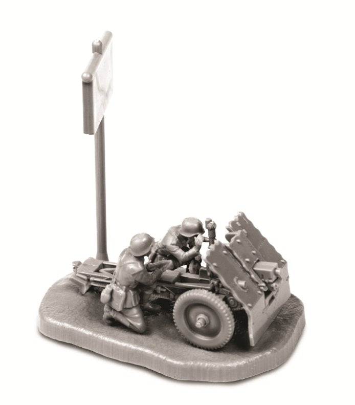 Zvezda 6156 Canon d&amp;#39;infanterie allemand de 75 mm 1/72 – Bild 3