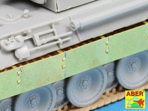 Aber 72A02 Osłony boczne do Panther A/D / Side skirts for Panther A/D 1/72 – zdjęcie 3