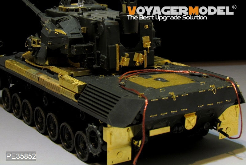 Maquette Voyager PE35852 Guépard allemand moderne A1 SPAAG Basic pour MENG TS-030 1/35 – image 11