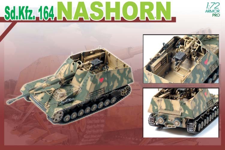 Dragon 7292 Sd.Kfz.164 Nashorn 1/72 – image 2