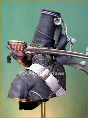 Young Miniatures YH1836 La Mort, 5e Hussards de Frédéric le Grand, échelle 1/10  – Bild 4