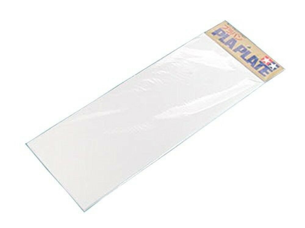 Tamiya 70003 Plaque PLA, petit format (1,2 mm, 0,5 mm, 0,3 mm)