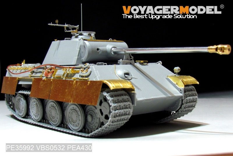 Maquette Voyager PE35992 Panther G allemand de la Seconde Guerre mondiale, version intermédiaire, pour TAKOM 2120 au 1/35 – Bild 4