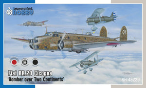 Special Hobby 48229 Fiat BR.20 Cicogna « Bombardier sur deux continents » 1/48