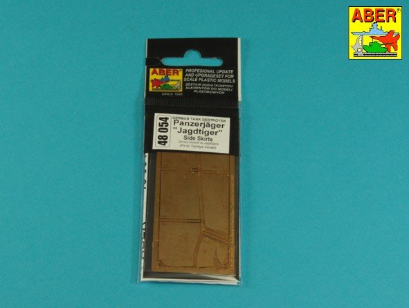 Aber 48054 Jagdtiger Sd.Kfz. 186 – Jupes latérales pour Jagdtiger Sd.Kfz. 186 1/48  – immagine 2