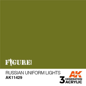 Lampe torche AK Interactive AK11429 pour uniformes russes, 17 ml