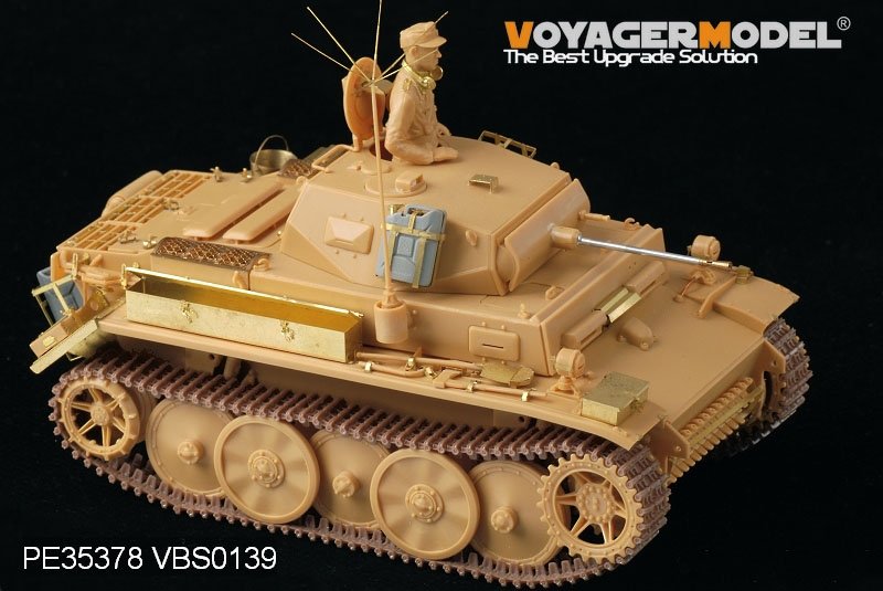 Voyager modèle PE35378 WWII allemand PzKpfw.II.Ausf.L Luch Version tardive de base pour kit Tasca 1/35 – immagine 10