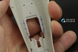 Intérieur imprimé en 3D et coloré sur papier décalcomanie Quinta Studio QD48234 Su-35S (KittyHawk) 1/48  – image 15