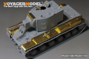 Kit de mise à niveau de base Voyager Model PE351109 pour KV-2 russe de la Seconde Guerre mondiale, compatible avec TRUMPETER au 1/35 – image 2