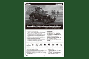 Hobby Boss 83812 allemand Sd.Kfz.221 Leichter Panzerspahwagen (3e série)  – Bild 2