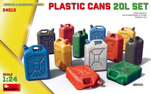 MiniArt 24013 CANETTES EN PLASTIQUE 20L JEU 1/24