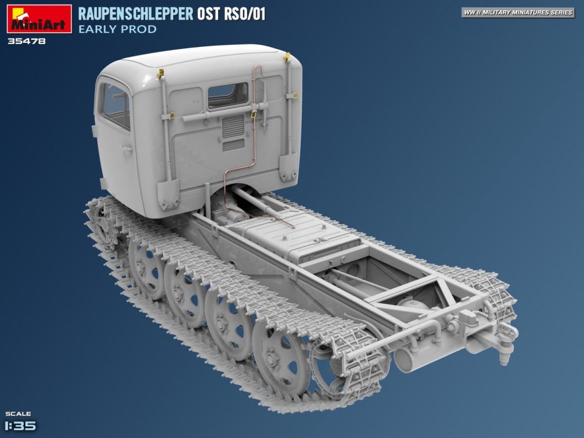 Miniart 35478 RAUPENSCHLEPPER OST RSO/01. PREMIÈRE PROD 1/35 – imagen 5