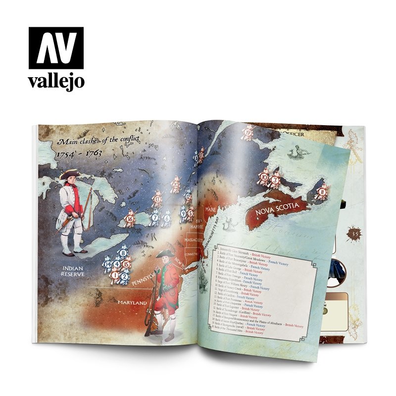 Vallejo 75044 Peinture Guerre : Guerre de Sept Ans (Franc et Indienne) EN – Bild 4
